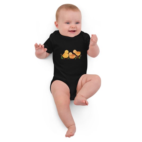 Organic cotton baby bodysuit - Image 2