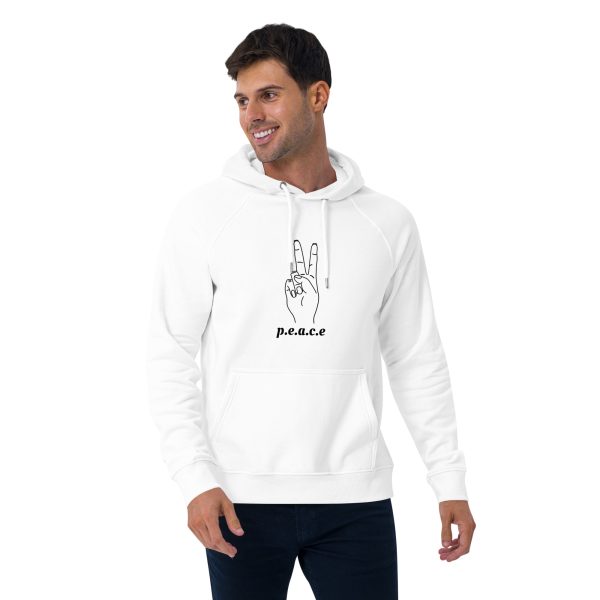 Unisex eco raglan hoodie - Image 2