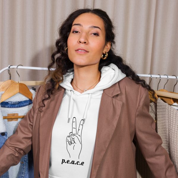 Unisex eco raglan hoodie - Image 3