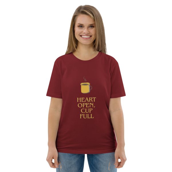 Unisex organic cotton t-shirt for ceremonial cacao lovers