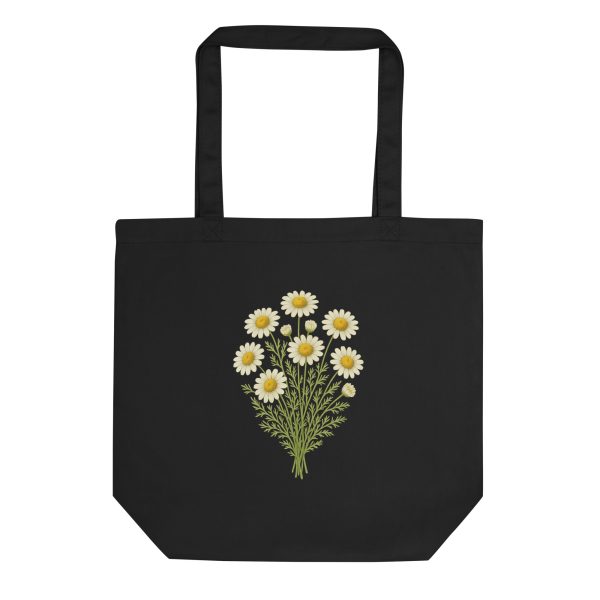 "Daisy Days" Organic Cotton Tote Bag - Image 2