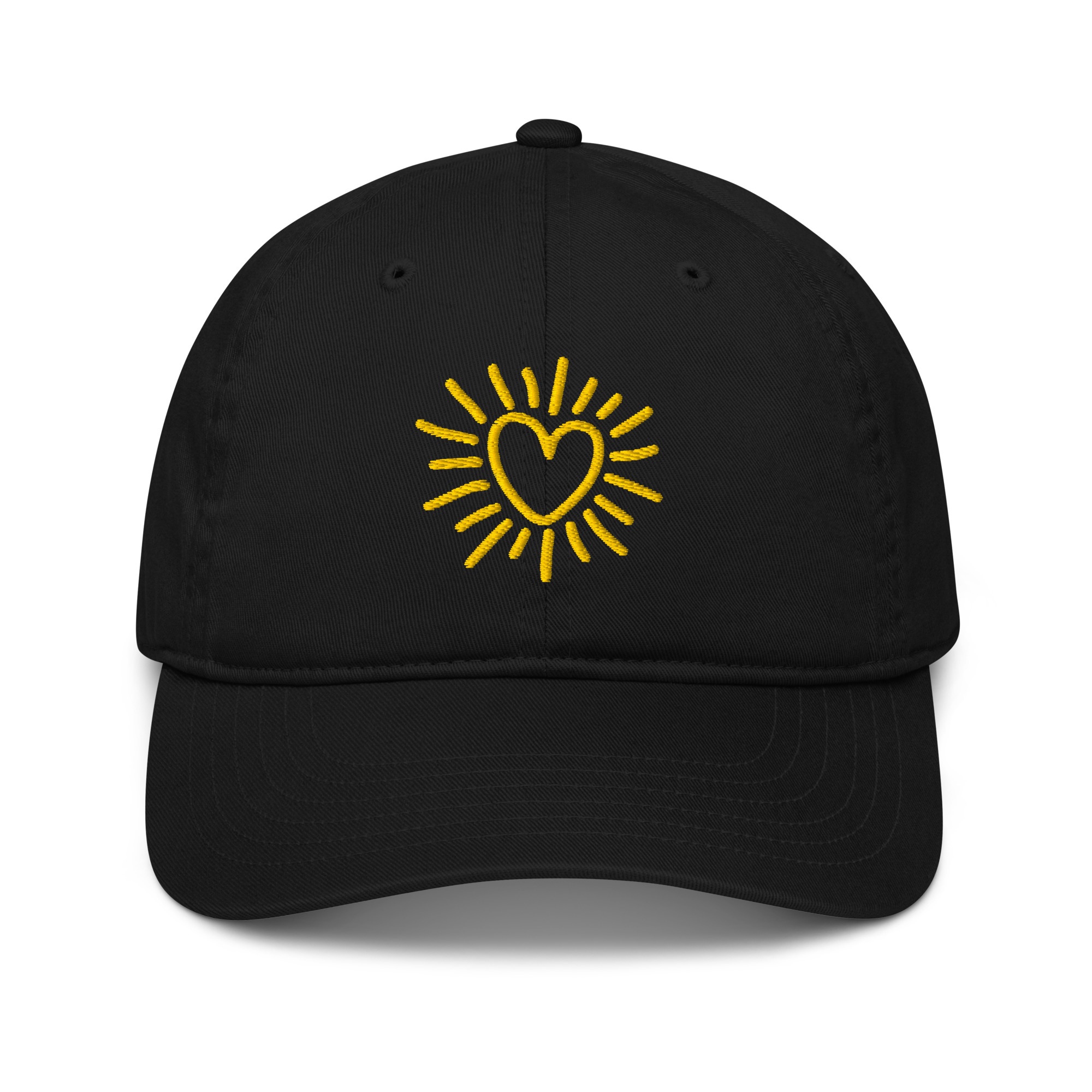 Sunny Heart Organic Cotton Dad Hat
