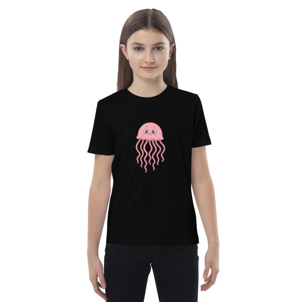 Jellyfish Joy organic cotton kids t-shirt