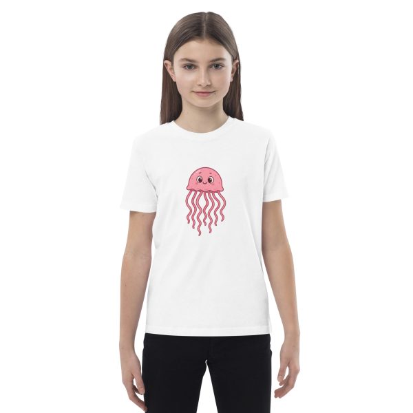 Jellyfish Joy organic cotton kids t-shirt - Image 3