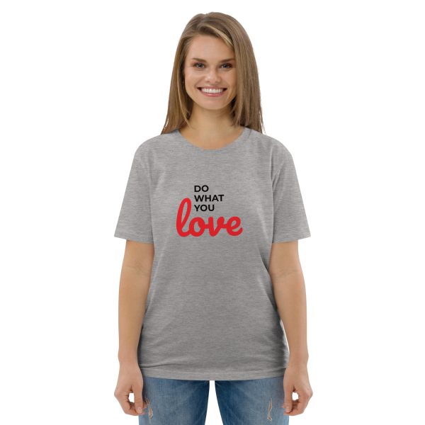 Do What You Love Organic Women’s T-Shirt - Image 2