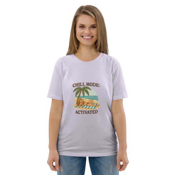 Chill Mode Organic Woman Tee - Image 3