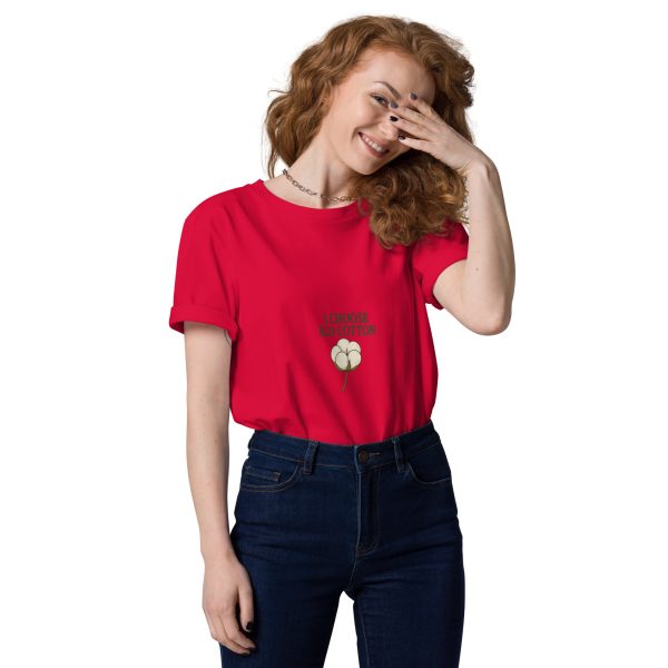 I Choose Eco Cotton – Organic Unisex T-Shirt - Image 2