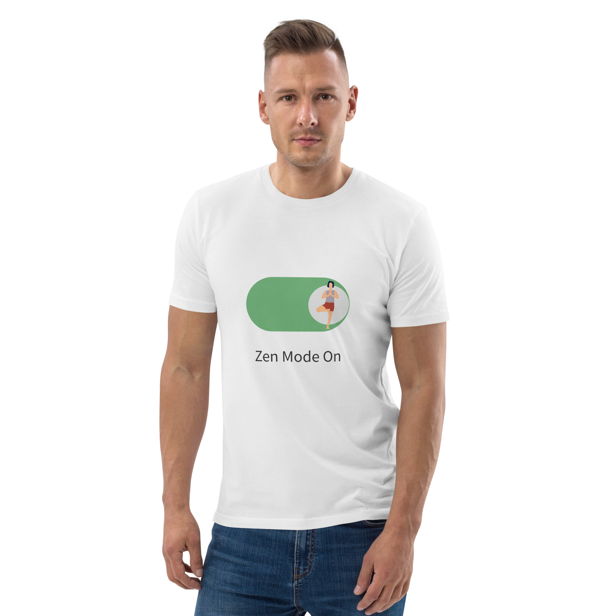Zen Mode Organic Cotton Men’s T-Shirt